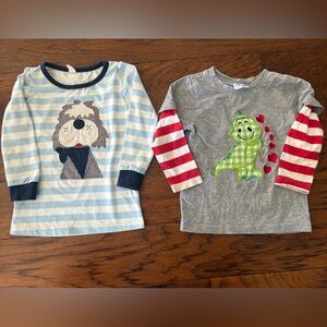 Kids' Long Sleeve embroidered shirts size 2T